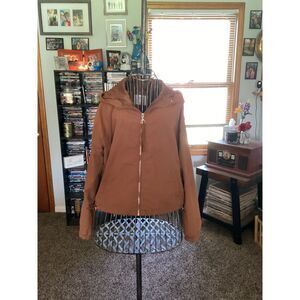 ASHLEY 26 International Cropped Zip Windbreaker Jacket